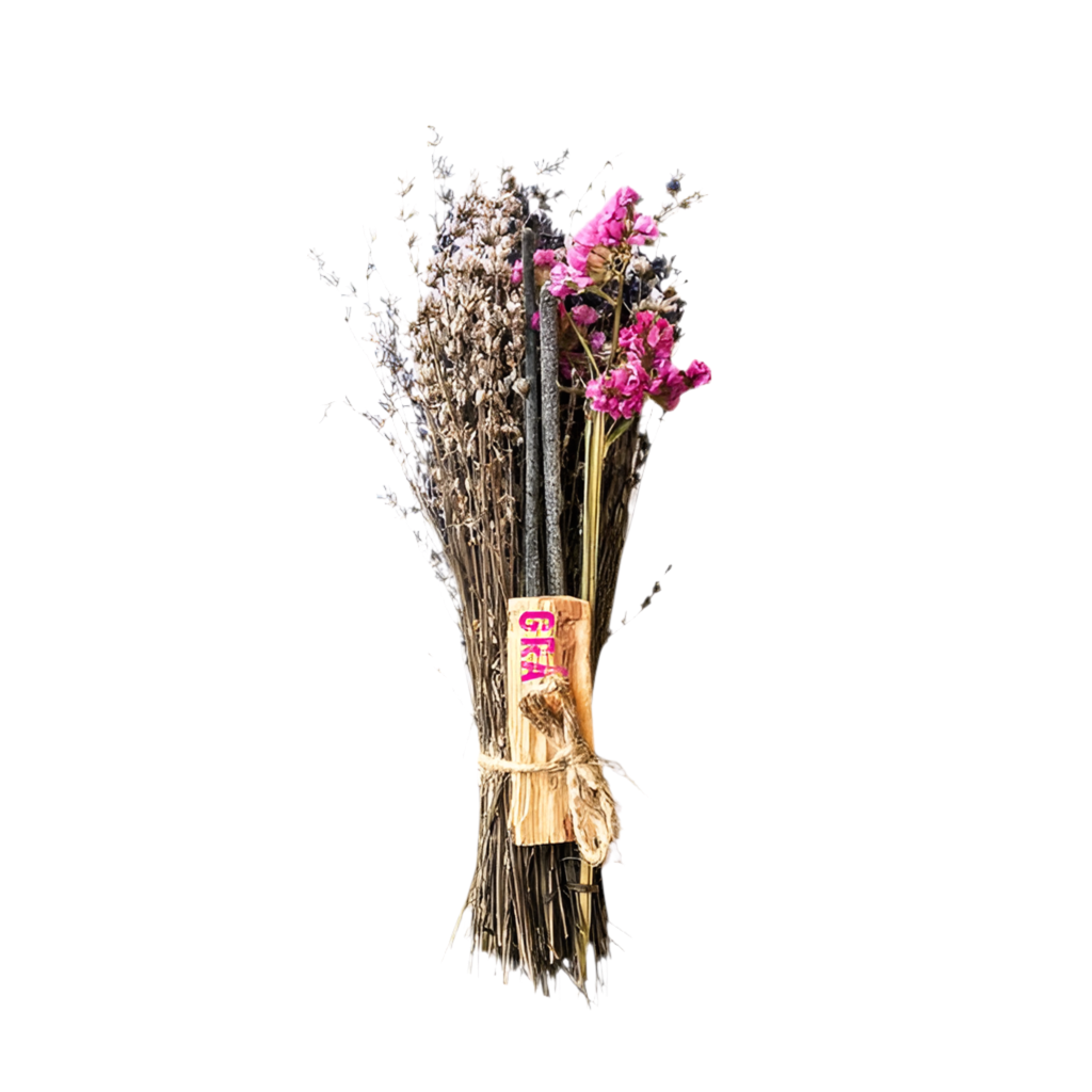 Dried Lavender Wildflower Incense Bouquet
