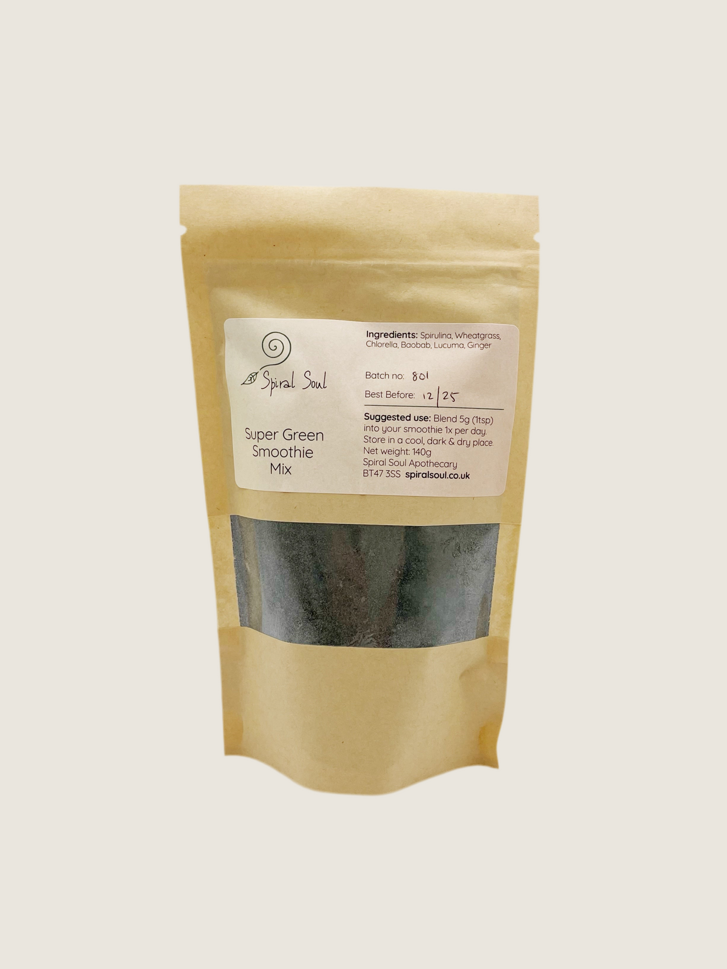 Spiral Soul - Super Green Smoothie REDUCED from €21.00*