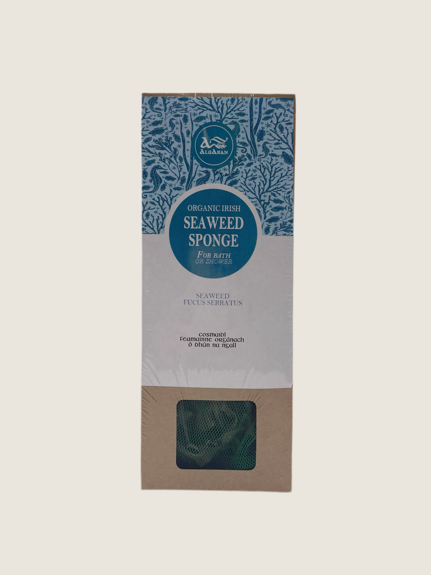 Algaran Seaweed Sponge for Bath or Shower