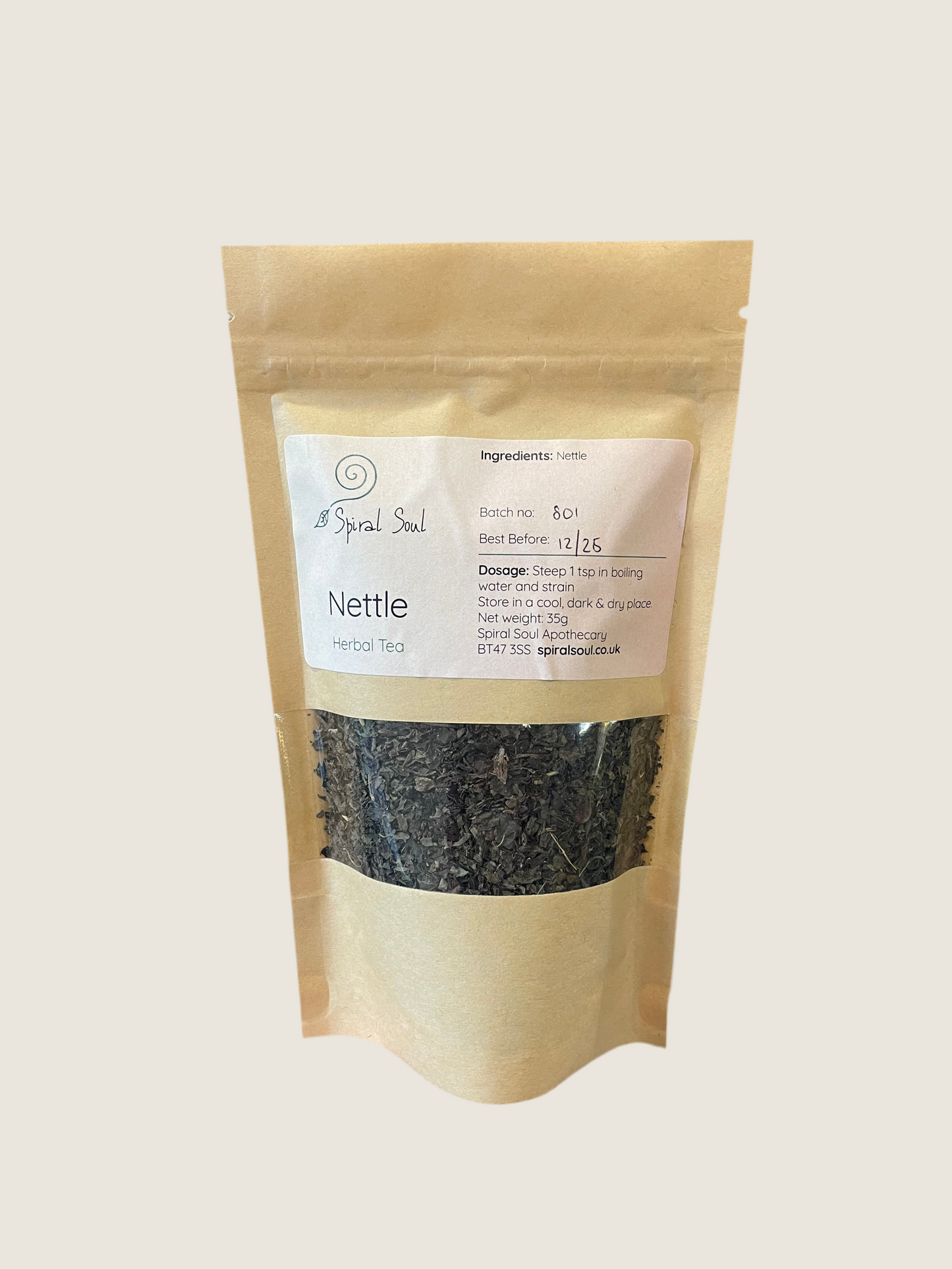 Spiral Soul - Nettle Tea REDUCED from €9.50*