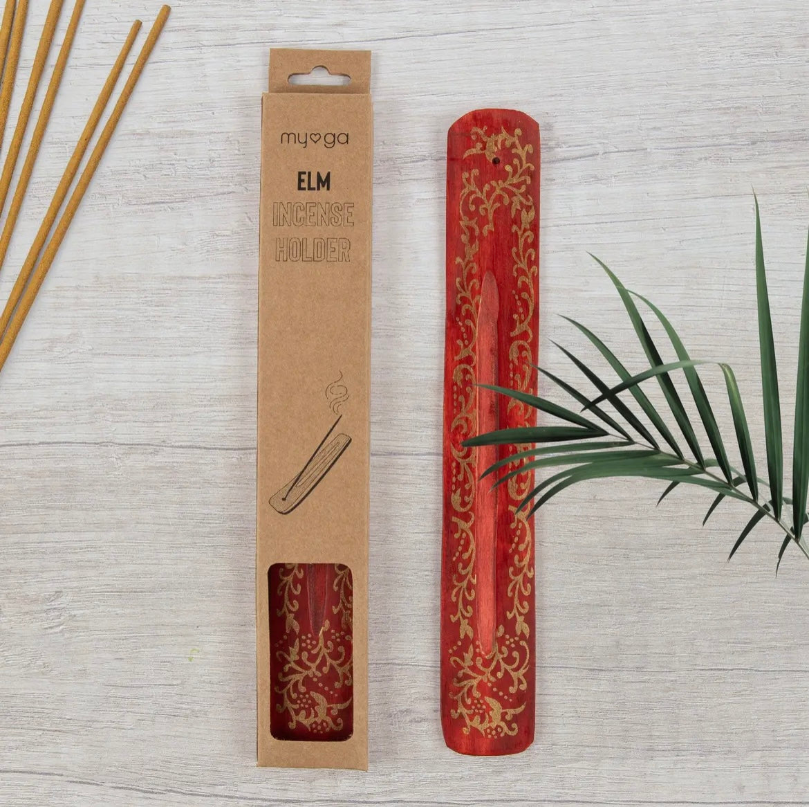 Incense holder (red)