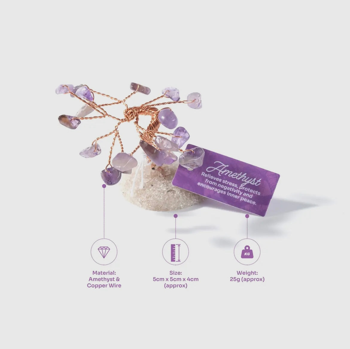 Amethyst Gem Tree