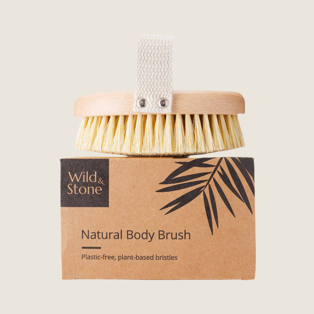 Natural Fibre Dry Body Brush