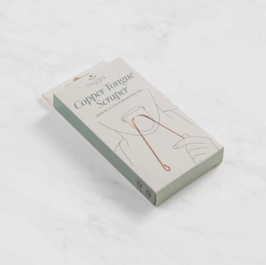 Copper Tongue Scraper Cleaner